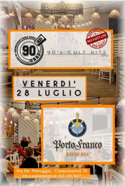90Gradi live at PORTO FRANCO birreria