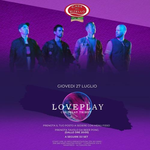 Loveplay - Coldplay Tribute - Altamura