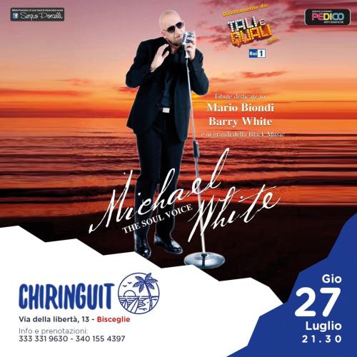 Michael White - Tribute Band Mario Biondi live a Bisceglie