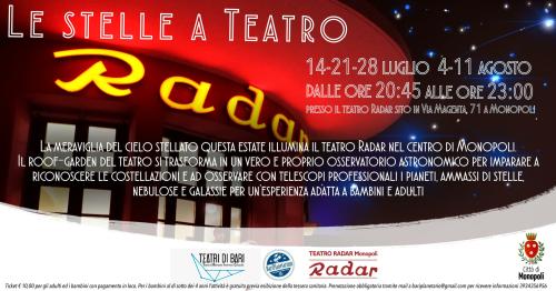 Osservazioni Astronomiche al Teatro Radar