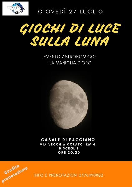 Evento Astronomico: Giochi di luce sulla Luna
