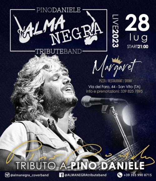 Almanegra Pino Daniele Tribute Band alla Pizzeria MARGARET