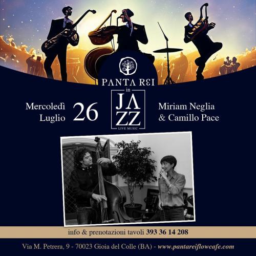 Panta Rei in JAZZ: Miriam Neglia & Camillo Pace