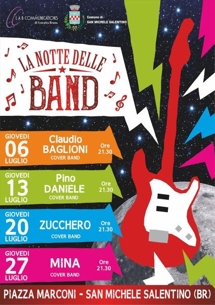 La notte delle band con la cover di Mina