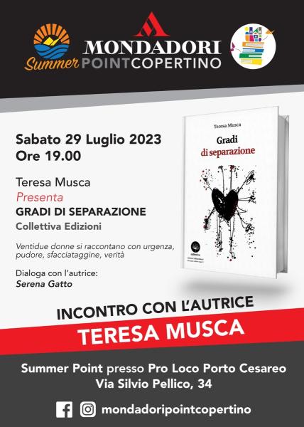 Incontro con l'autrice Teresa Musca