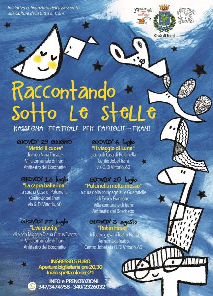 Raccontando sotto le stelle: Live Gravity