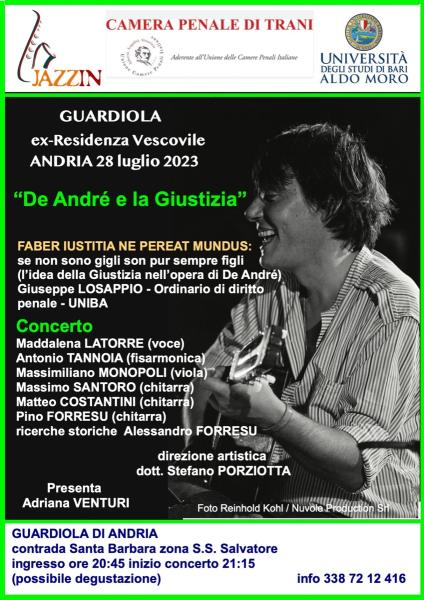 De Andrè e la giustizia