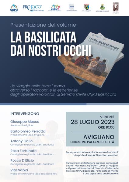Presentazione del volume "la Basilicata Dai Nostri Occhi"