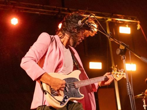Federico Dragogna dei Ministri in concerto