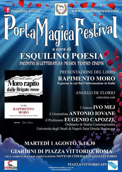 RAPIMENTO MORO: presentazione del libro di Ivo Mej