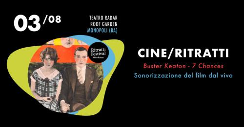 Ritratti Festival 2023 ⦿ CineRitratti presenta "Seven Chances" di Buster Keaton