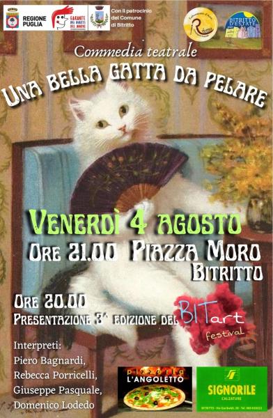 Commedia teatrale "Una bella gatta da pelare"