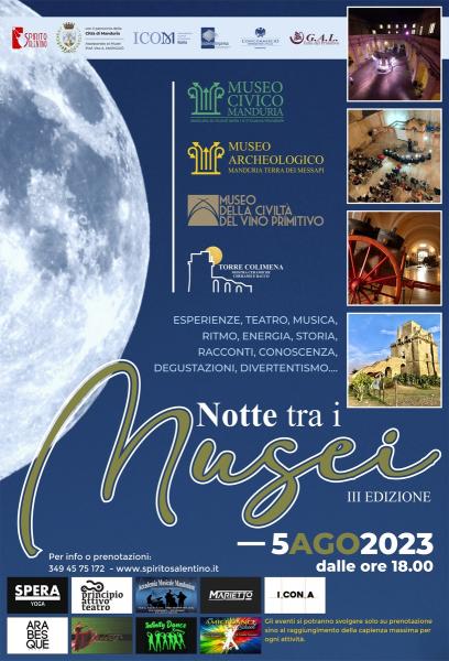 Notte tra i Musei a Manduria - III Edizione