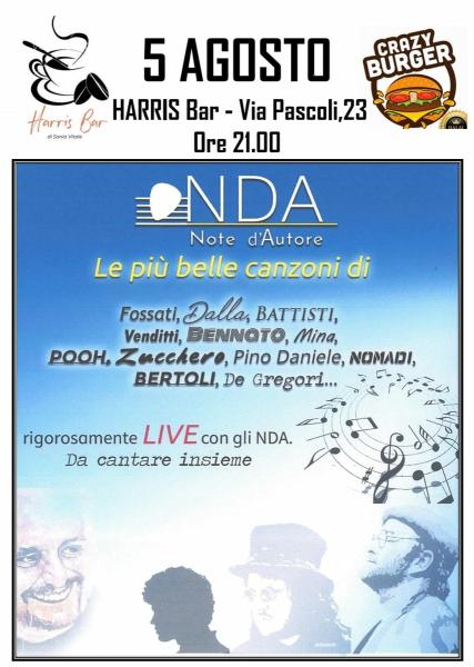 NDA In concerto - Musica italiana Live