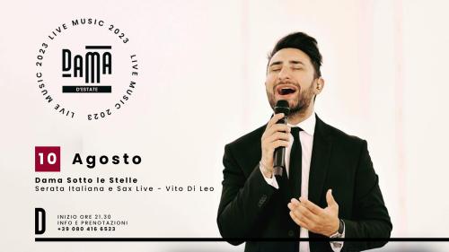 Vito di Leo - Musica Italiana e Sax live at Dama