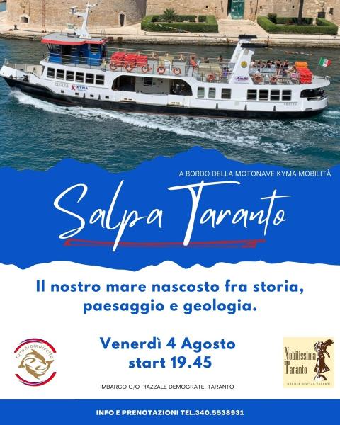 Venerdì 4 agosto, Il nostro mare nascosto fra storia, paesaggio e geologia