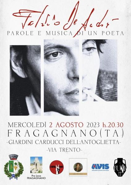 Fabrizio De André:parole e musica di un poeta