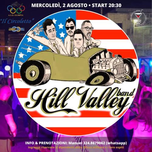 Hill Valley band live al Circoletto presso Molo Santa Lucia TARANTO