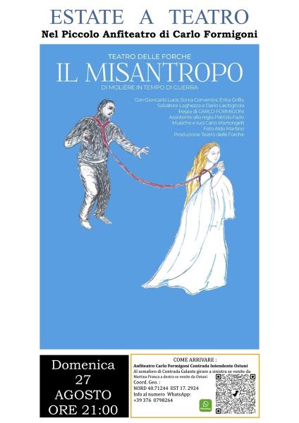 Il Misantropo di Moliére in tempi di guerra