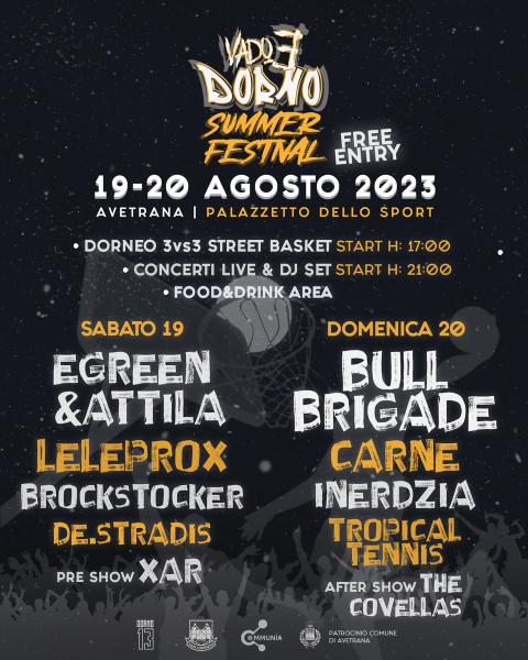 Vado e Dorno Summer Festival