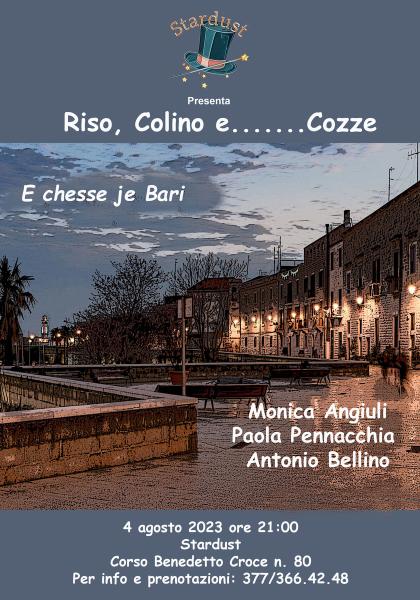 Riso, colino e cozze