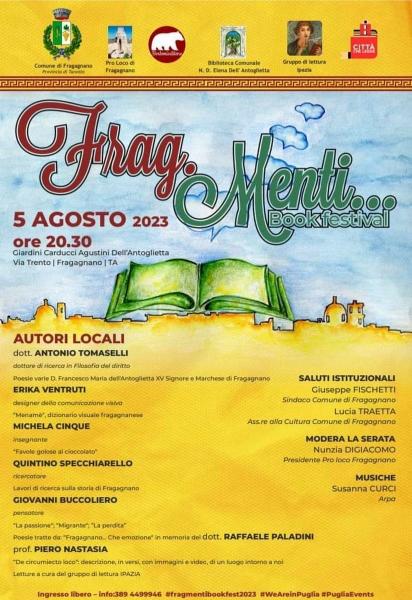 Frag.Menti Book Festival II GIORNATA
