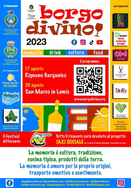 Borgo Divino 2023, il festival differente