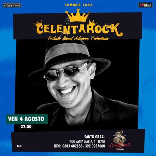Celentarock - tribute band di Adriano Celentano live a Trani