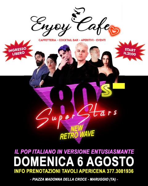Apericena con gli 80's Super Stars Live Band