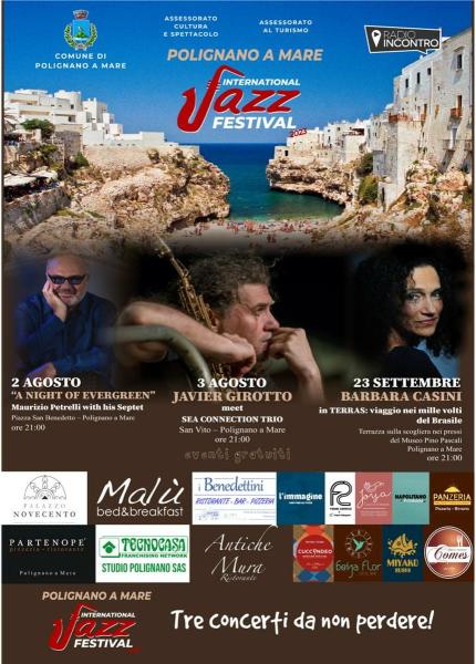 A night of evergreen: MAURIZIO PETRELLI with his septet - POLIGNANO A MARE INTERNATIONAL JAZZ FESTIVAL