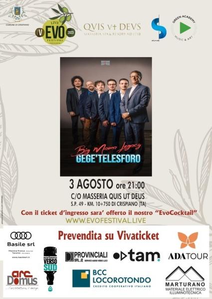 Gegè Telesforo e il Big Mama Legacy live