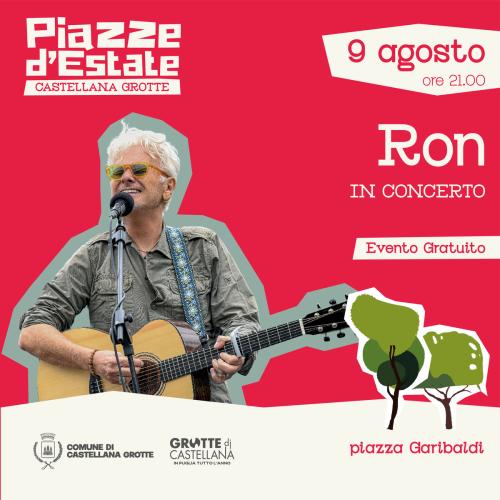 Ron in concerto - Summer Tour
