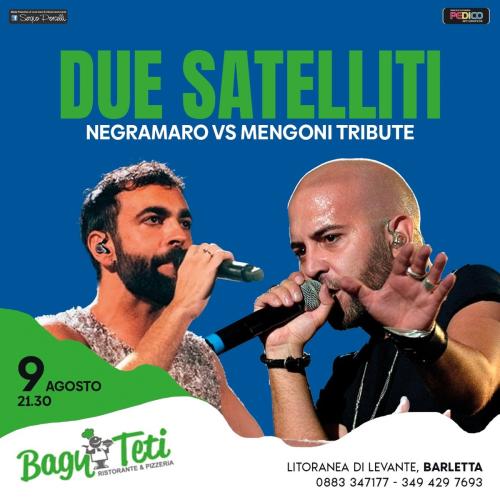 Negramaro Vs Marco Mengoni tribute live a Barletta