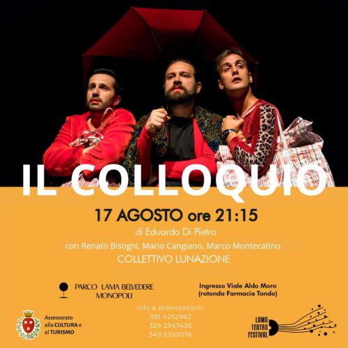 IL COLLOQUIO uno spettacolo di Collettivo LunAzione regia Eduardo Di Pietro