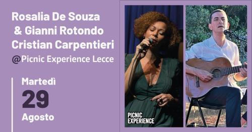PICNIC EXPERIENCE - Mùsica Popular Brasileira con Rosalia De Souza e Gianni Rotondo