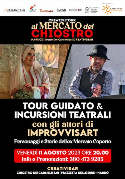 Un viaggio nel tempo con attori in abiti d'epoca