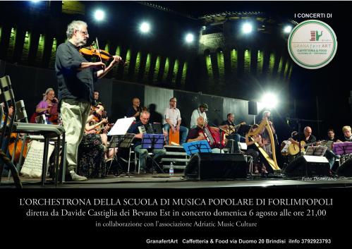 L'Orchestrona della Scuola di Musica Popolare di Forlimpopoli