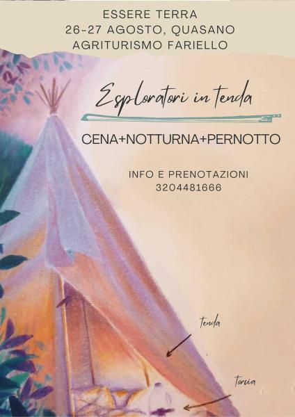 TUTTA L'AMOURGIA CHE C'E'. Esploratori in tenda