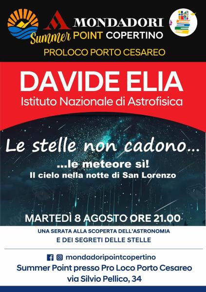 Le stelle non cadono...le meteore sì! Il cielo nella notte di San Lorenzo