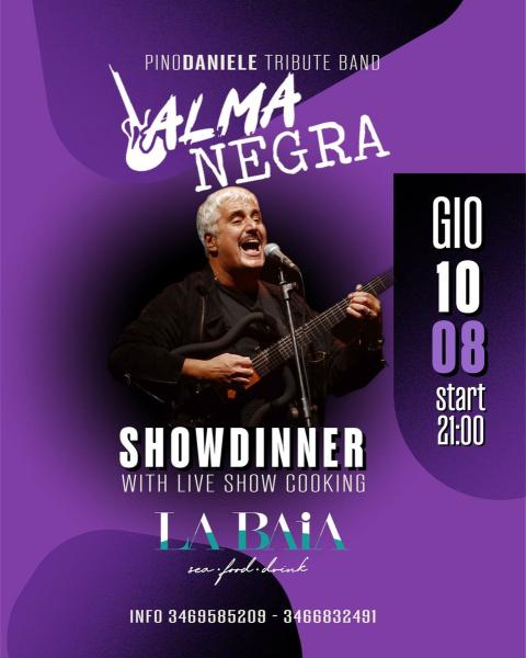 ALMANEGRA Pino Daniele Tribute Band alla Baia sea food&drink