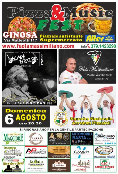 ALMANEGRA Pino Daniele Tribute Band al Pizza e Music Fest