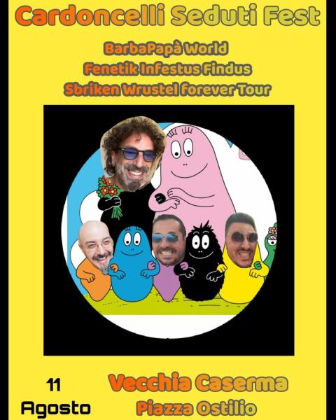 CARDONCELLI SEDUTI IN CONCERTO