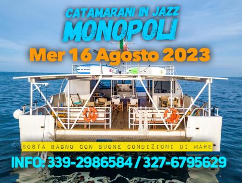 Catamarani in Jazz on Adriatic Sea