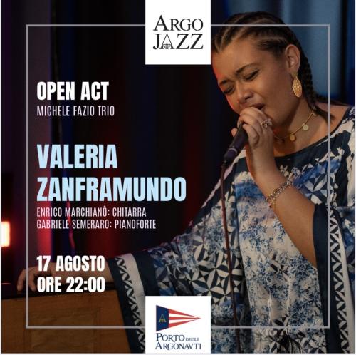 Valeria Zanframundo ospite della ventesima edizione Argojazz 2023