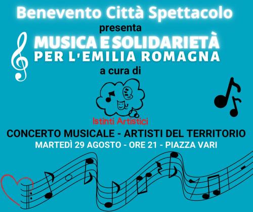 Musica e Solidarietà per l'Emilia Romagna