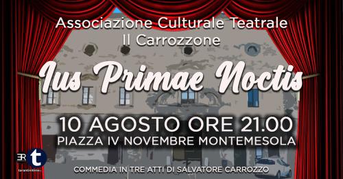 "Ius primae notctis" in scena Nicola, "Gisimina" e la prima notte col Marchese