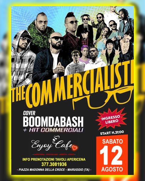 Apericena e Live Music con i THE COMMERCIALISTI