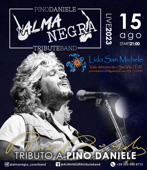 ALMANEGRA Pino Daniele Tribute Band al Lido San Michele