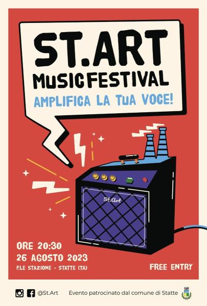 St.Art - Independent Music Festival - Concerto di beneficenza