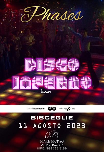 Disco Inferno Night by Phases Band - Bisceglie